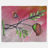 Plant Fleece Deken (Voorkant (Horizontaal))