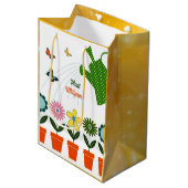 Plant Fluisteraar - Hoe groeit uw tuin? Medium Cadeauzakje (Voorkant Gekanteld)