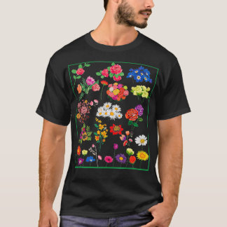 Plant fluitfluitfluitflesafbeelding t-shirt