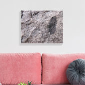 Plant Fossil 350 miljoen jaar. Oud fotoafdrukken Canvas Afdruk (Insitu (Woonkamer))