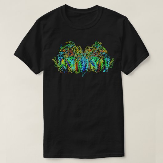 Plant fotosysteem II T-shirt (Design voorkant)