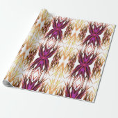 Plant fractal inpakpapier (Uitgerold)