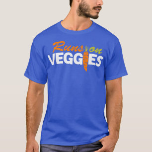 Plant gebaseerd op de Veggies Herbivore Vegetables T-shirt