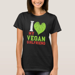 Plant gebaseerd op Vegan Couple I hou van mijn Veg T-shirt