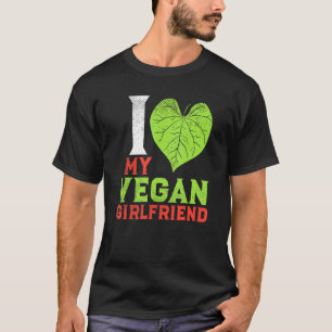 Plant gebaseerd op Vegan Couple I hou van mijn Veg T-shirt
