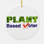 Plant Gebaseerde Kiezer Keramisch Ornament (Achterkant)