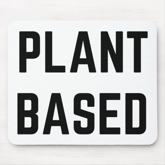 Plant Gebaseerde Vegan Muismat (Voorkant)