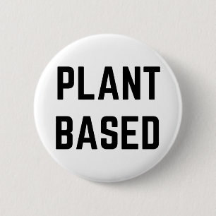 Plant Gebaseerde Vegan Ronde Button 5,7 Cm