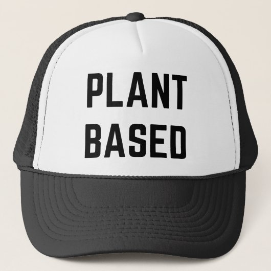 Plant Gebaseerde Vegan Trucker Pet (Voorkant)