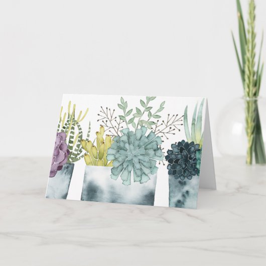 Plant Geluk Collectie Kaart (Voorkant)