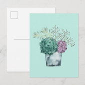 Plant Geluk Collectie | Succes Briefkaart (Voorkant / Achterkant)
