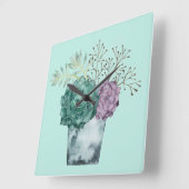 Plant Geluk Collectie | Succes Vierkante Klok (Hoek)