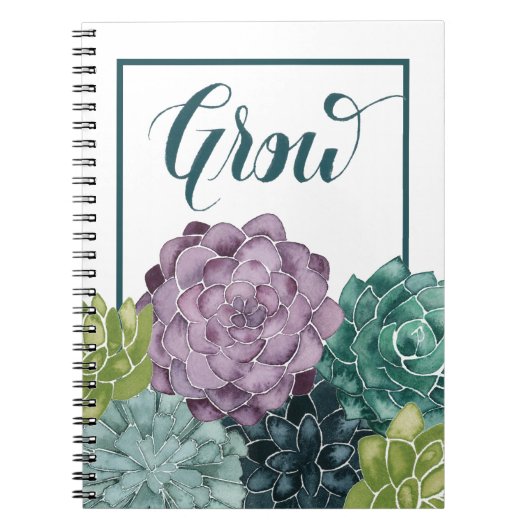 Plant Geluk | Groei Harvest Love Notitieboek (Voorkant)