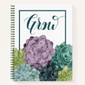 Plant Geluk | Groei Harvest Love Notitieboek (Voorkant)
