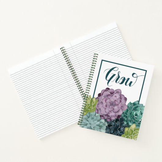 Plant Geluk | Groei Harvest Love Notitieboek (Binnen)