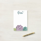 Plant Geluk | Groei Harvest Love Post-it® Notes (Op bureau)