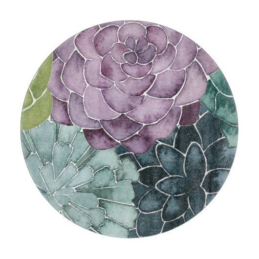 Plant Geluk | Groei Harvest Love Snijplank (Voorkant)