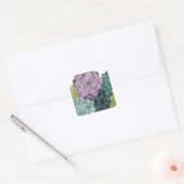 Plant Geluk | Groei Harvest Love Vierkante Sticker (Envelop)
