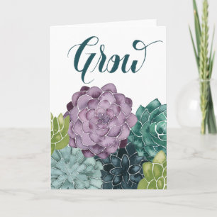 Plant Geluk  Groei oogliefde Kaart