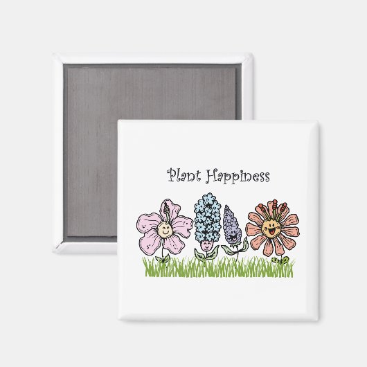 Plant Geluk Magneet (Voorkant / Achterkant)