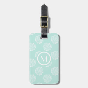 Plant Geluk Pastel Succulent Patroon Bagagelabel