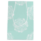 Plant Geluk | Pastel Succulent Patroon Medium Cadeauzakje (Achterkant)