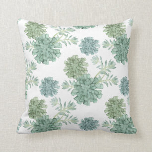 Plant Geluk   Succulent Patroon Kussen