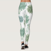 Plant Geluk | Succulent Patroon Leggings (Achterkant)