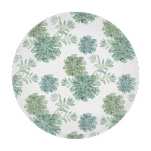 Plant Geluk   Succulent Patroon Snijplank