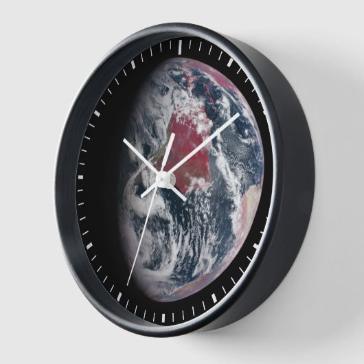 Plant groei op Planet Earth. (Hoek)