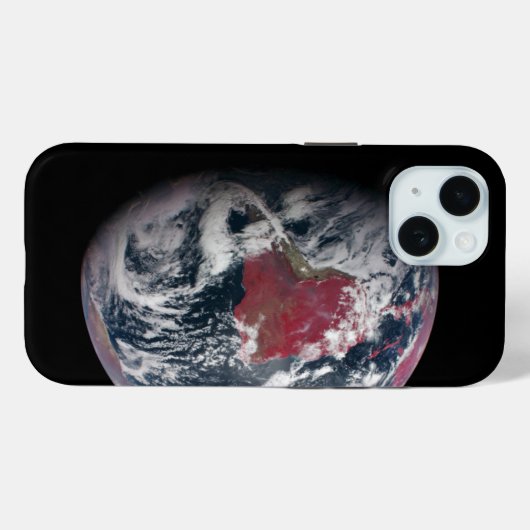 Plant groei op Planet Earth. Case-Mate iPhone Case (Achterkant (horizontaal))