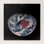 Plant groei op Planet Earth. Legpuzzel (Horizontaal)