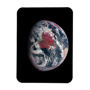 Plant groei op Planet Earth. Magneet