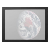 Plant groei op Planet Earth. Notitieblok (Voorkant)