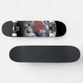 Plant groei op Planet Earth. Persoonlijk Skateboard (Horizontaal)