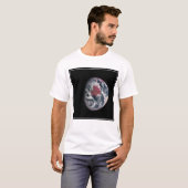 Plant groei op Planet Earth. T-shirt (Voorkant volledig)