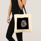 Plant groei op Planet Earth. Tote Bag (Voorkant (product))