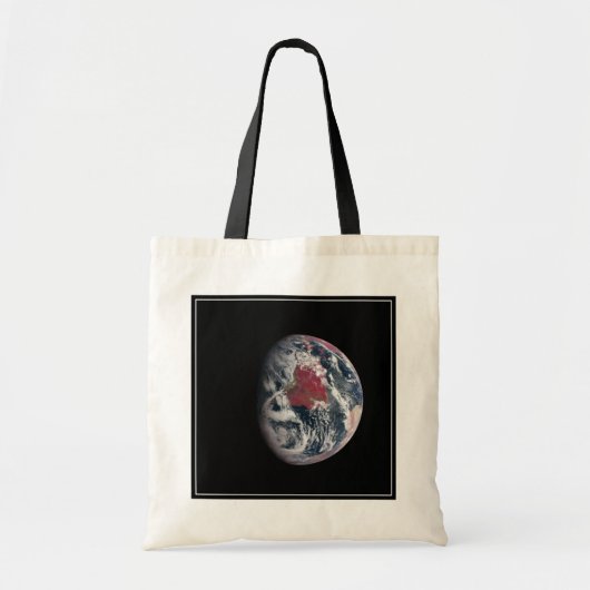 Plant groei op Planet Earth. Tote Bag (Voorkant)