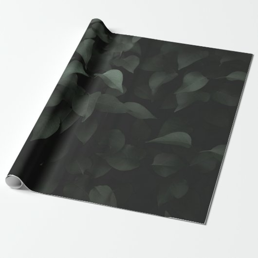 Plant GROEN LEAF Cadeaupapier (Uitgerold)