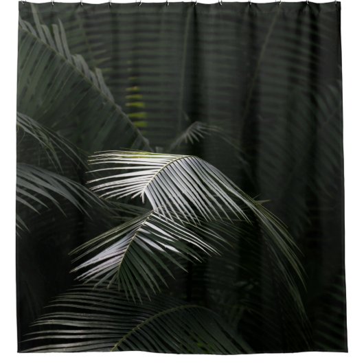 Plant GROEN LEAF Douchegordijn (Voorkant)