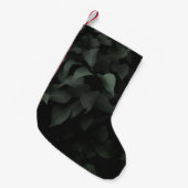 Plant GROEN LEAF Kleine Kerstsok (Voorkant (Hangend))