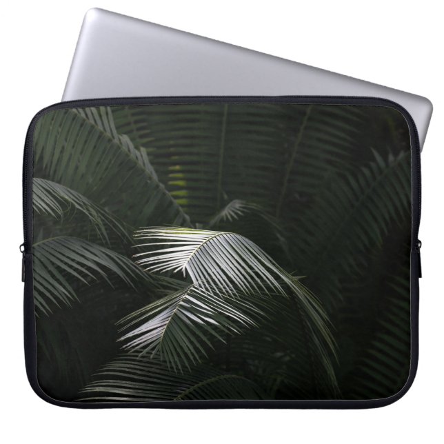 Plant GROEN LEAF Laptop Sleeve (Voorkant)