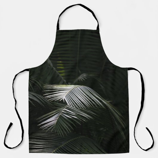 Plant GROEN LEAF Schort (Voorkant)