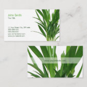 Plant Groene bladeren Visitekaartje (Voorkant / Achterkant)