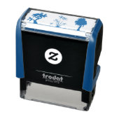 plant groene boom  zelfinktende stempel (Product)