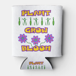 Plant Grow Bloom Quote Pink Flowers Yellow Text Blikjeskoeler