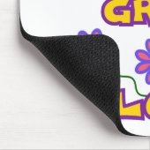 Plant Grow Bloom Quote Pink Flowers Yellow Text Muismat (Hoek)