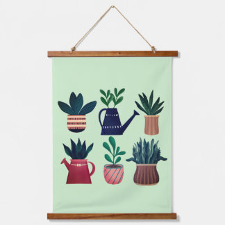 Plant Happy Wall Hanging Hangend Wandkleed