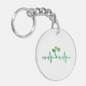 Plant hartslag - Botanist Gardening Plant Sleutelhanger (Voorkant Links)