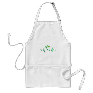 Plant hartslag - Botanist Gardening Plant Standaard Schort